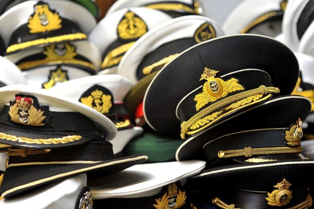 A Navy Hat